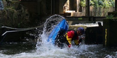 Fliegende Kanus in Limburg